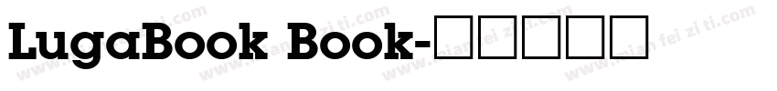 LugaBook Book字体转换